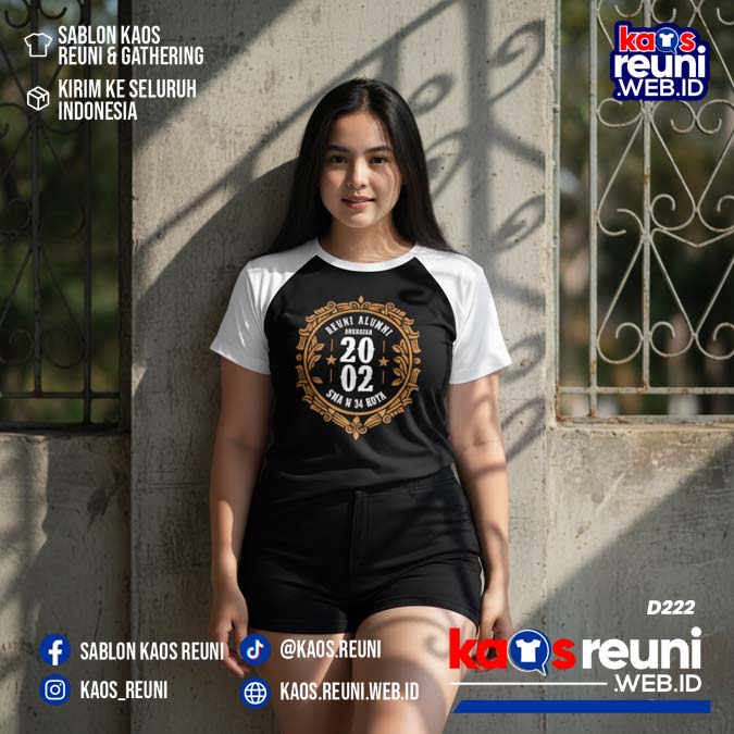 Desain Kaos Reuni 2002 Putih Hitam (5)