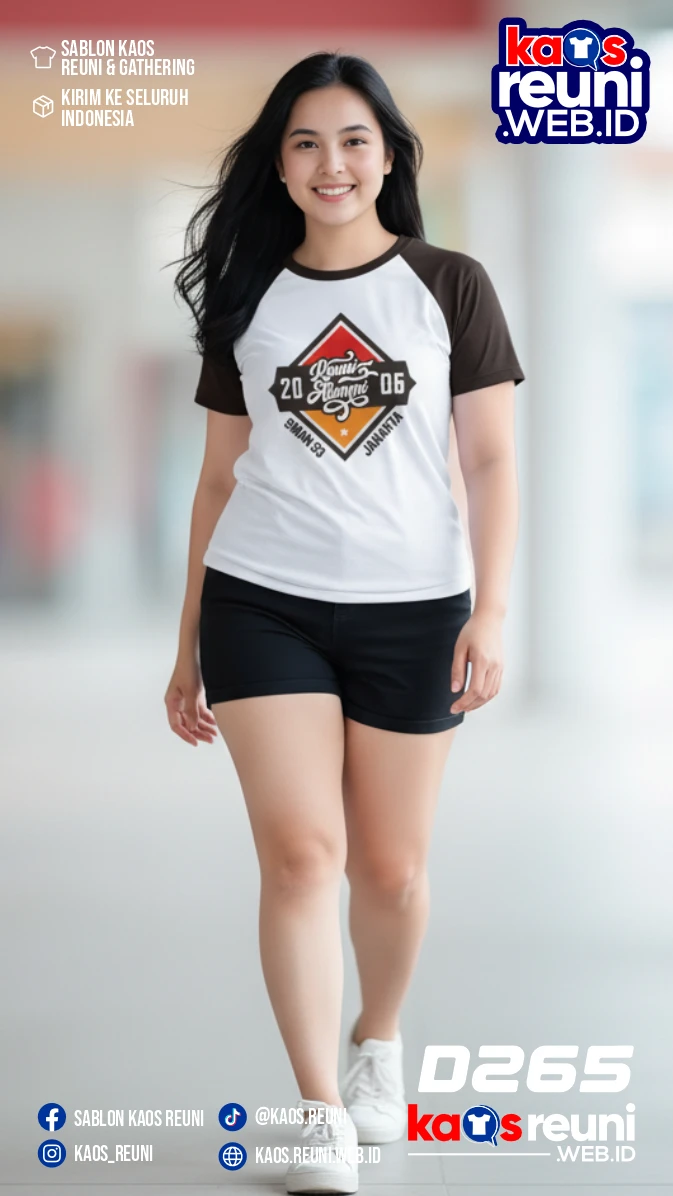 Codesign : 265 | Desain Kaos Reuni 2006 Coklat Kopi