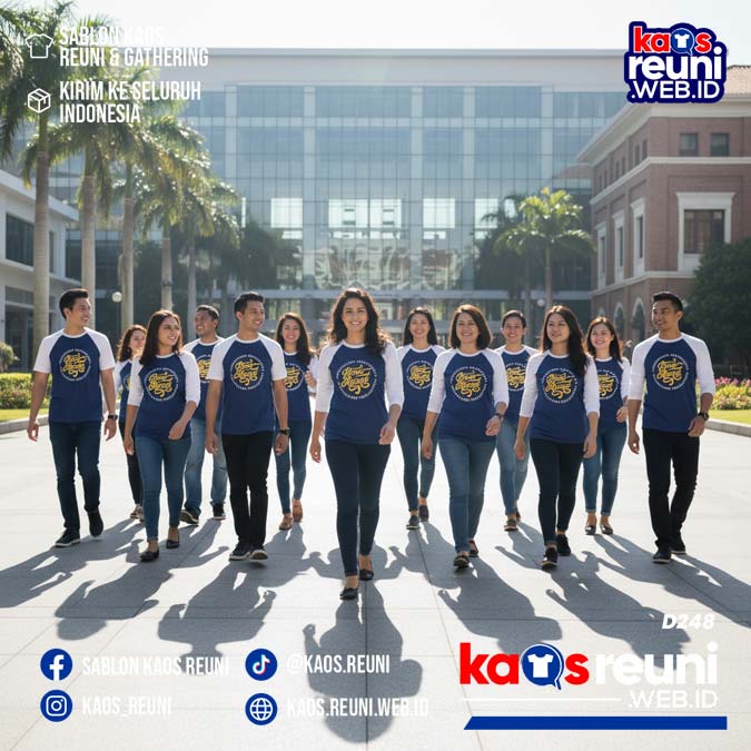 Desain Kaos Reuni 2006 Raglan Putih Navy (18)