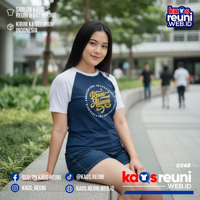 Desain Kaos Reuni 2006 Raglan Putih Navy (22)