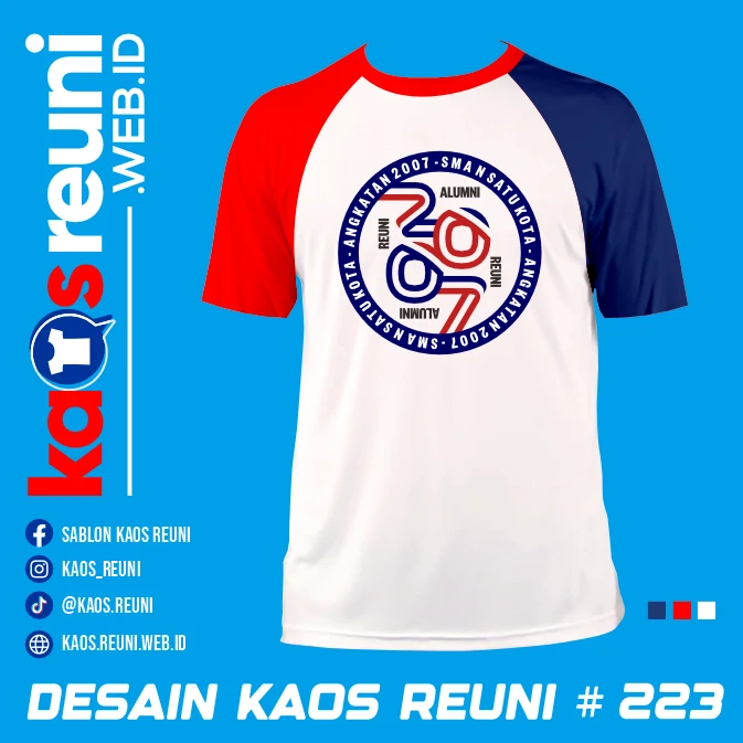 Desain Kaos Reuni 2007 Tri Color (1)