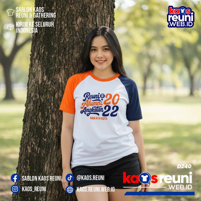 Desain Kaos Reuni 2022 Raglan Orange Navy Putih (12)