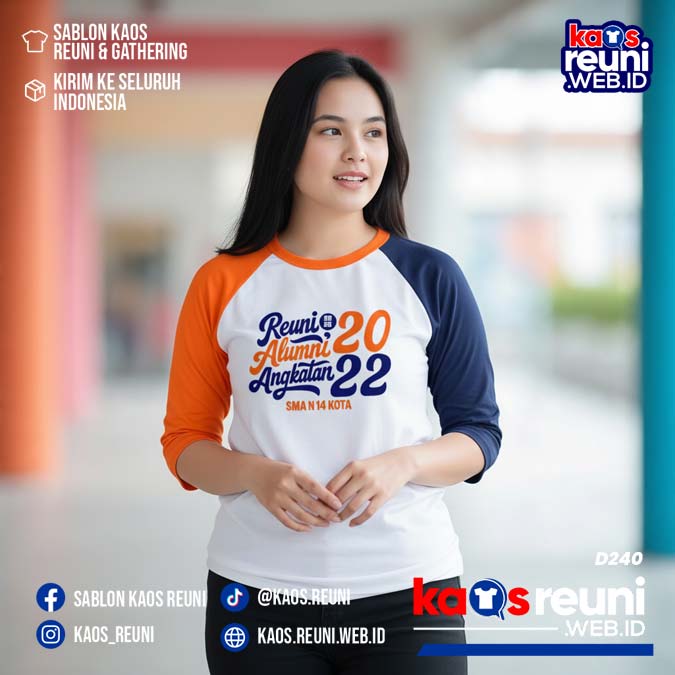 Desain Kaos Reuni 2022 Raglan Orange Navy Putih (8)