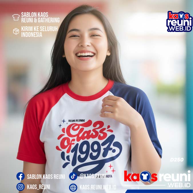 Desain Kaos Reuni Class Of 1997 Tri Color (12)