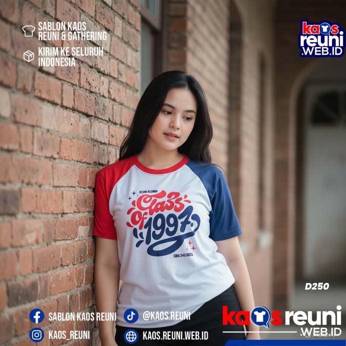 Desain Kaos Reuni Class Of 1997 Tri Color (17)