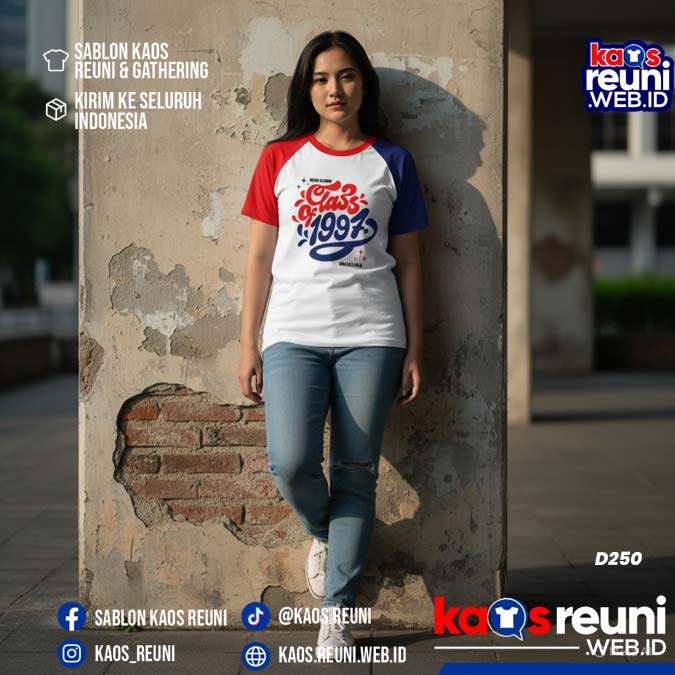 Desain Kaos Reuni Class Of 1997 Tri Color (20)