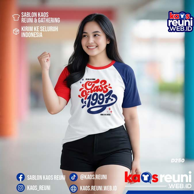 Desain Kaos Reuni Class Of 1997 Tri Color (30)