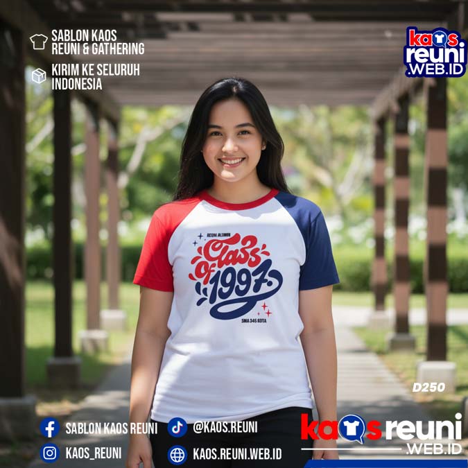 Desain Kaos Reuni Class Of 1997 Tri Color (38)