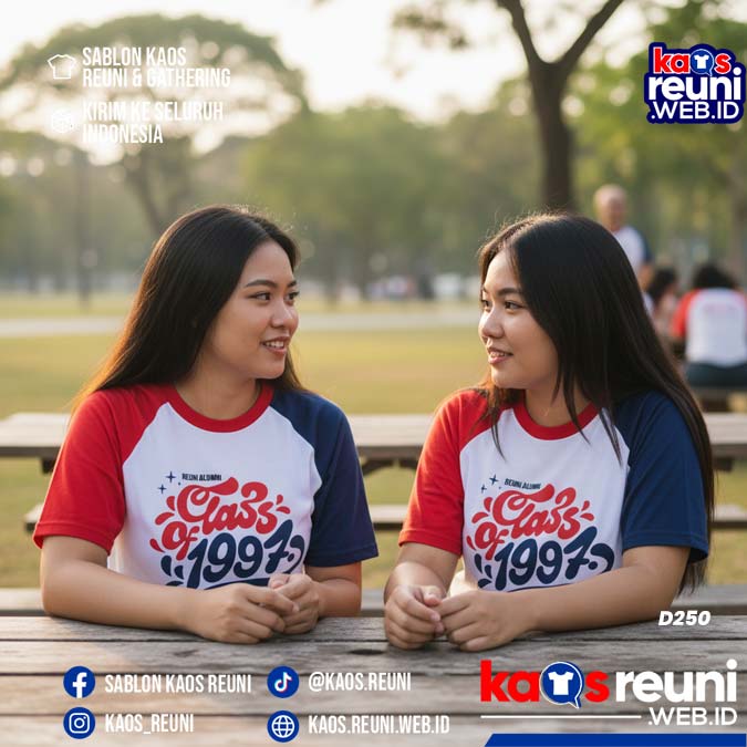 Desain Kaos Reuni Class Of 1997 Tri Color (4)
