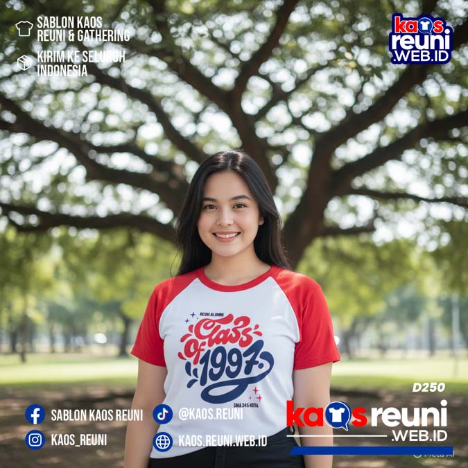 Desain Kaos Reuni Class Of 1997 Tri Color (41)