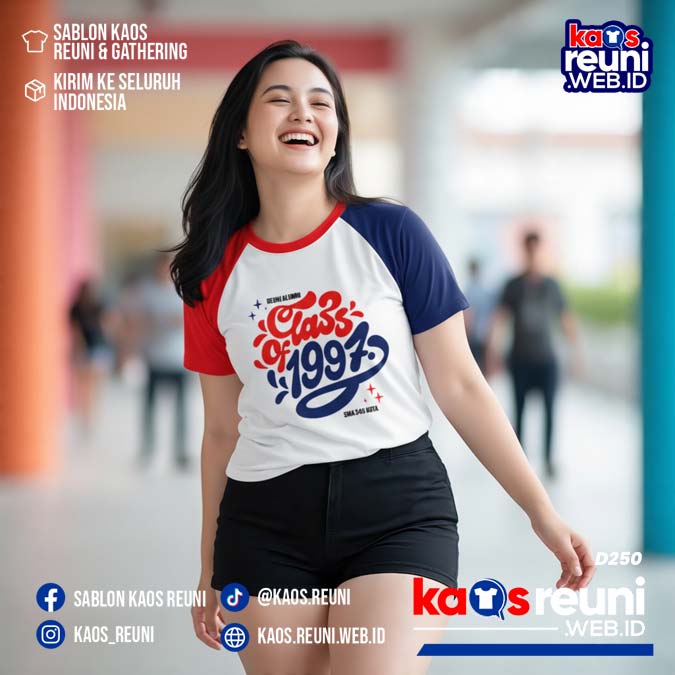 Desain Kaos Reuni Class Of 1997 Tri Color (46)