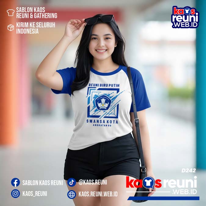 Desain Kaos Reuni Putih Biru (1)
