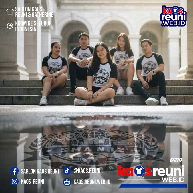 Desain Kaos Reuni SMA 12 Hitam Putih (13)