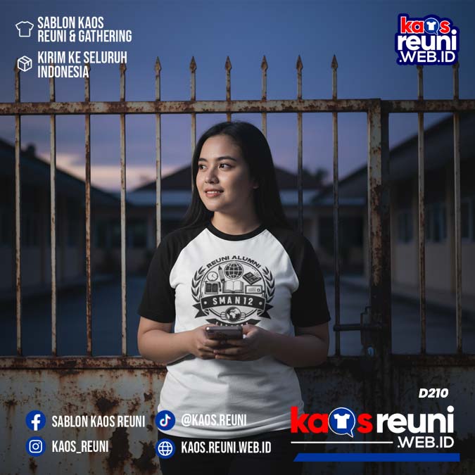 Desain Kaos Reuni SMA 12 Hitam Putih (9)