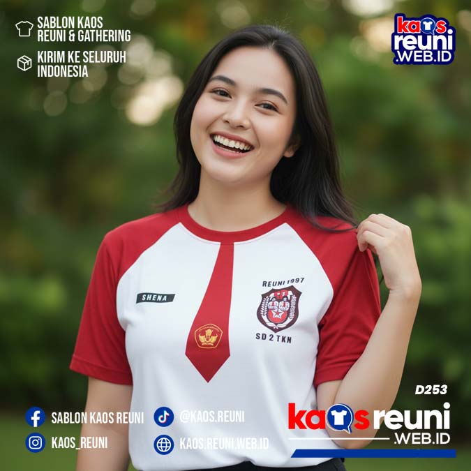 Desain Kaos Reuni Seragam Dasi SD (2)