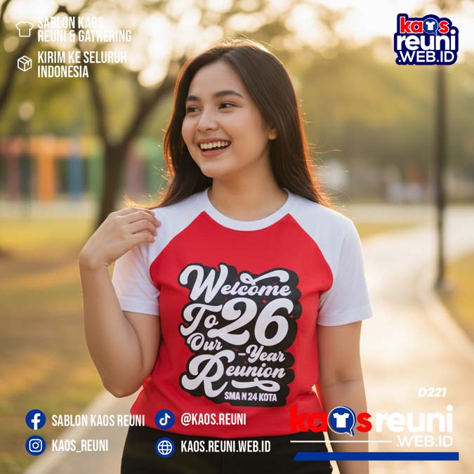 Desain Kaos Reuni Welcome Merah Putih (2)