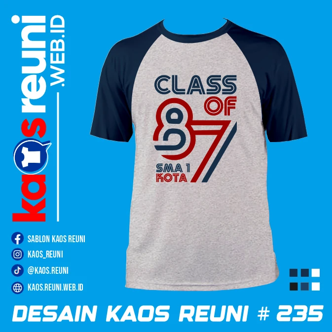 Desain Kaos Reuni87 Raglan Abu Misty Navy (1)